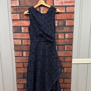 Reiss Navy Lace Dress